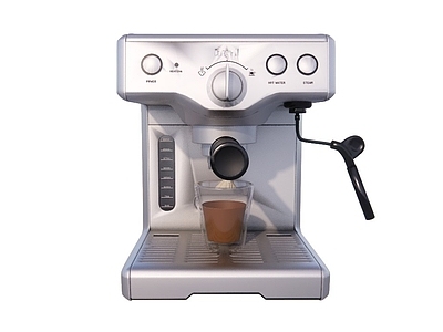 现代咖啡机 咖啡杯