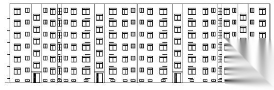 淄博张店区某六层住宅楼建筑结构