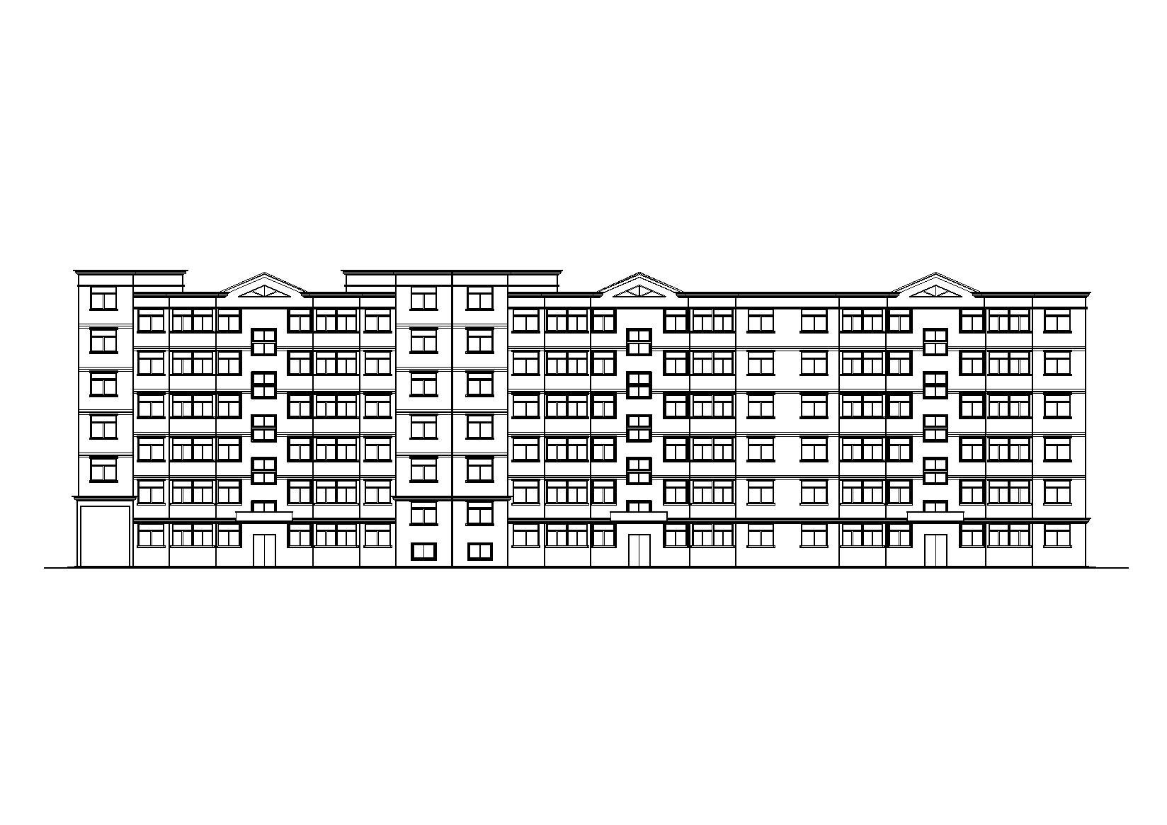 [山西]节能多层住宅楼建筑施工图