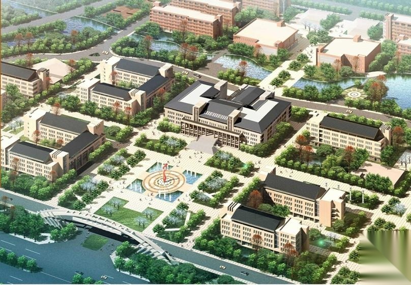 [山东]五层现代风格大学图书馆建筑设计方案文本