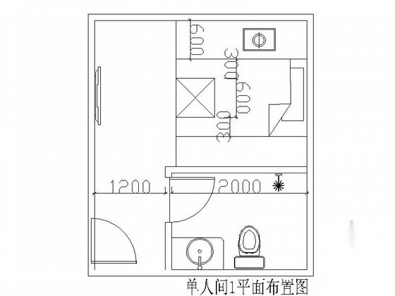 [成都]某洗浴中心单间装修图