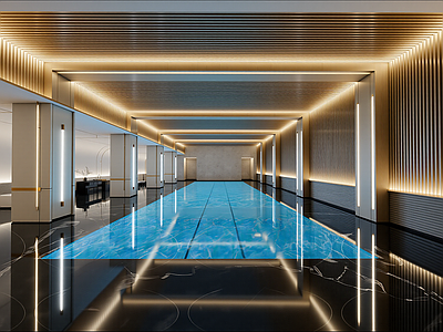 新中式酒店走廊