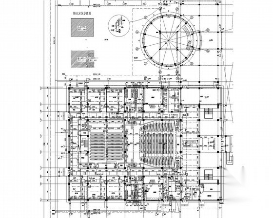 [江苏]会议中心给排水消防施工图 建筑给排水