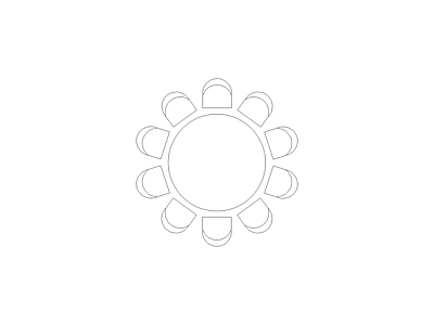 装饰线条 平立面图图块平面图块