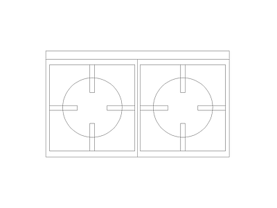 开关插座 工装厨房图块灶具图块图块