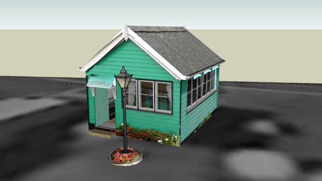 博舍斯顿世界咖啡馆，Small Cabin 船屋 垃圾箱 鸟舍 箱包 家居物品