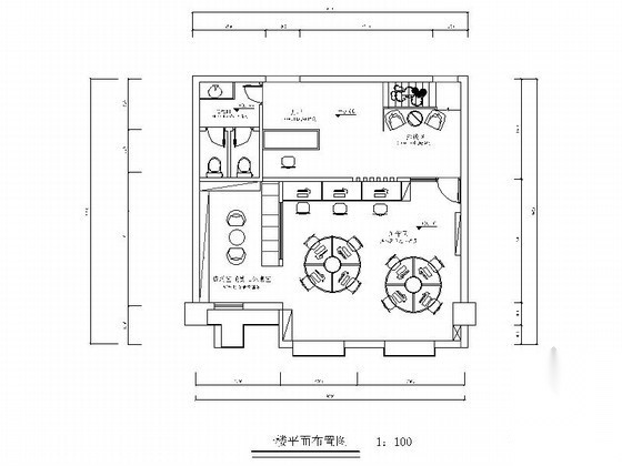 [南京]某工贸办公空间装修图（含效果)