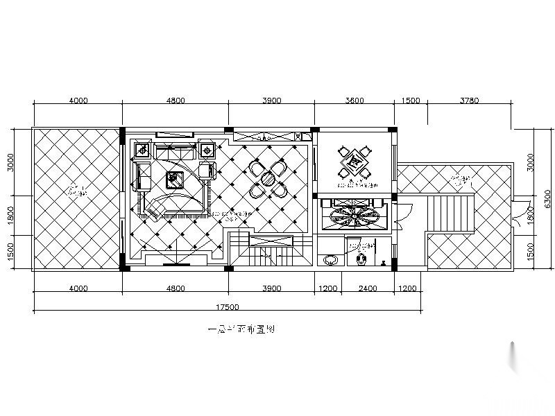 欧式华丽三层别墅室内装修图（含效果）