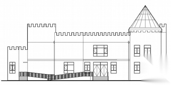 [济南]某二层幼儿园建筑结构电气设备施工图