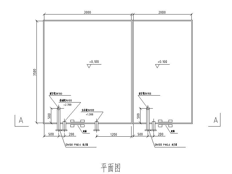 [北京]办公楼中水回用水处理施工图设计