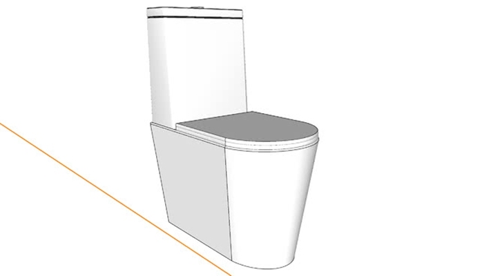 马桶 草图大师模型