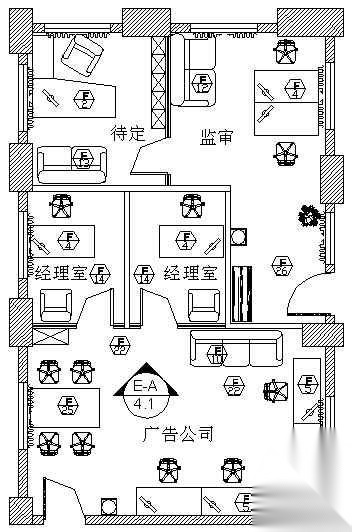 某办公室装修图