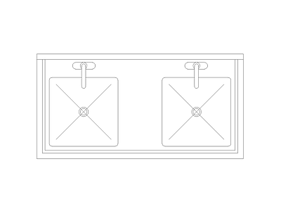 卫浴设施 厨房厨具图块图块灶具图块灶具立面图块