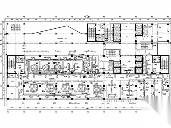 [重庆]大型医院暖通空调全套设计施工图104张(洁净、舒适... 建筑暖通