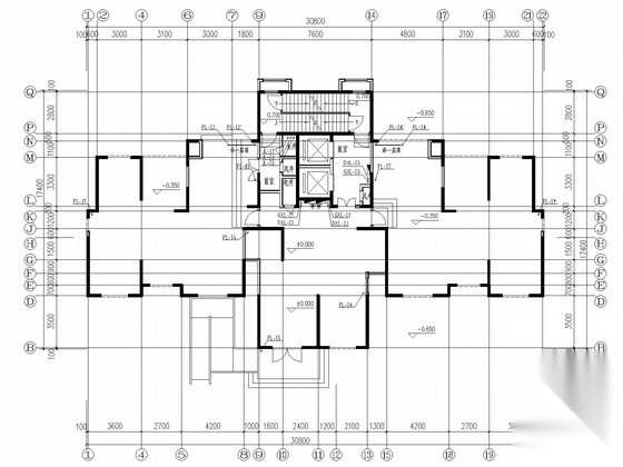 [北方]一类高层住宅给排水消防施工图 建筑给排水