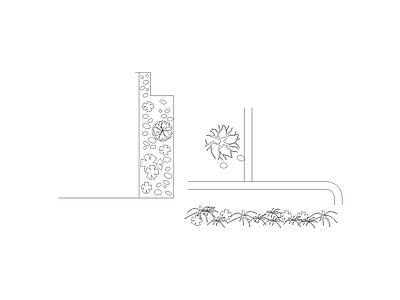 垂直绿化 植物素材图块