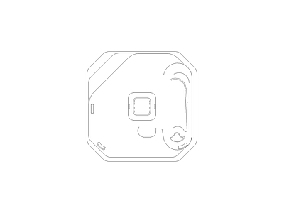 床图块 按摩浴缸