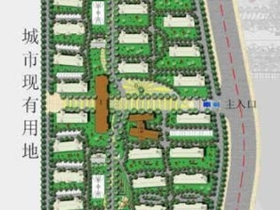 居住区景观规划方案 居住区景观 示范区景观