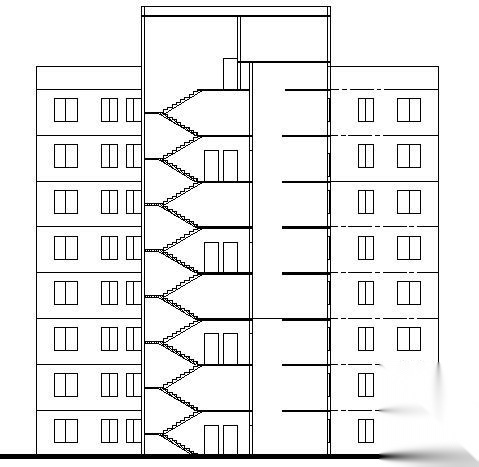 遵义市外环路沙河区修建性规划住宅楼方案图2