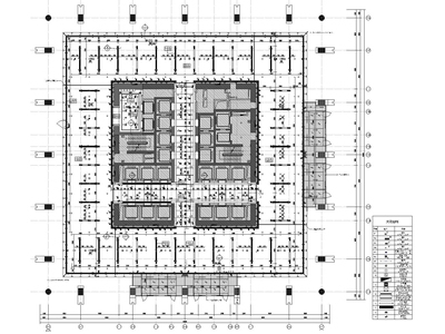 [天津]陆家嘴38层现代办公楼施工图+效果图