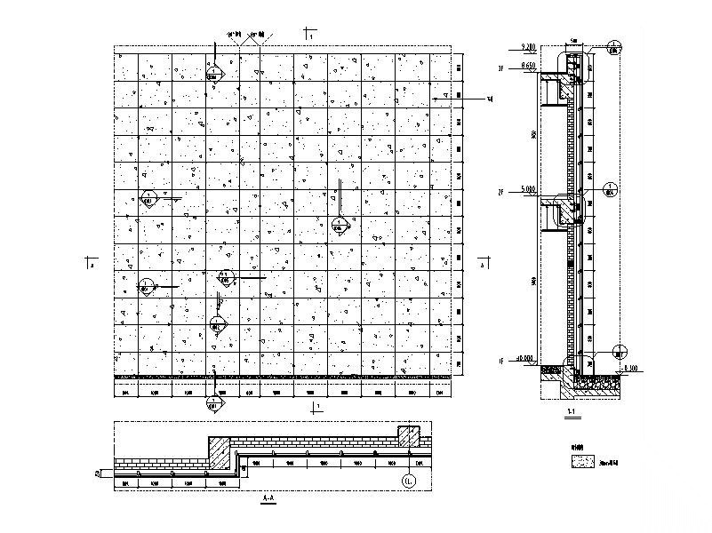 石材幕墙系统标准图 节点 结构节点图