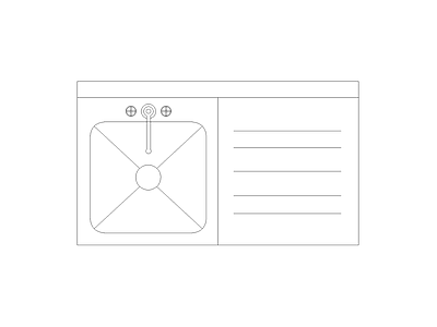 卫浴设施 工装厨房图块灶具图块图块