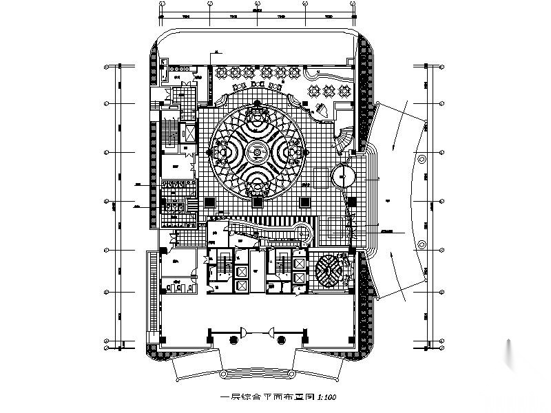 四星级宾馆大堂室内装修图