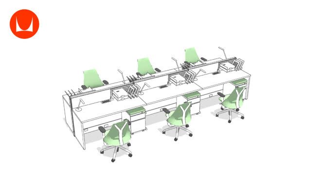 Herman Miller -蜂箱005 钞票 钱 饰品 螺丝钉 飞机