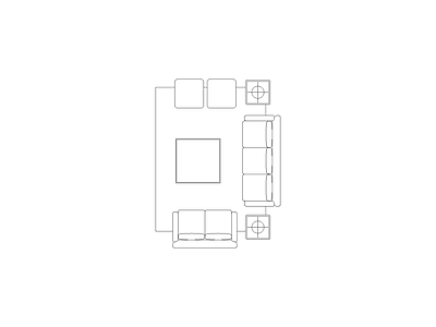 沙发 室内家具装饰综合图块