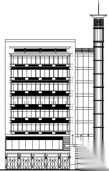 宾馆建筑施工图