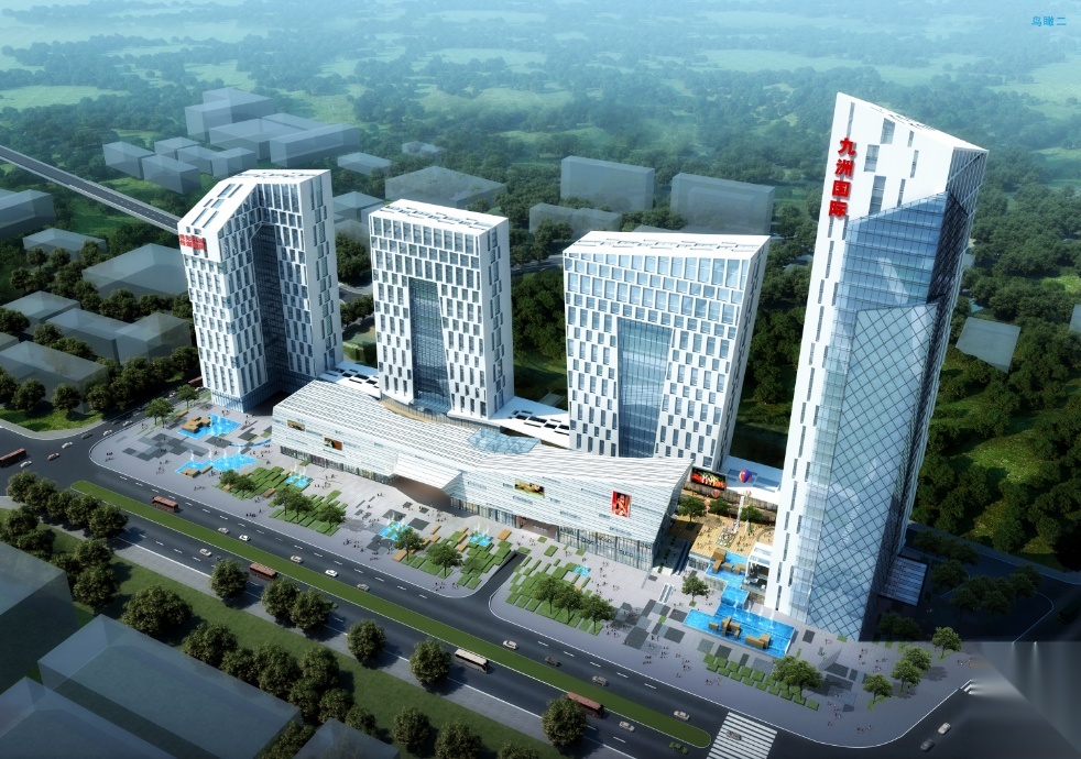 [贵州]贵阳市九州传媒国际广场建筑方案设计