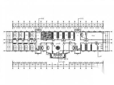 国际机场航空加油站建筑及内装图纸