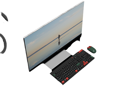 电脑桌 显示器套装