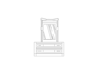 常用家具 梳妆台