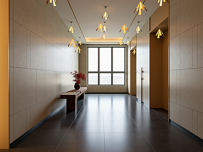 现代电梯厅