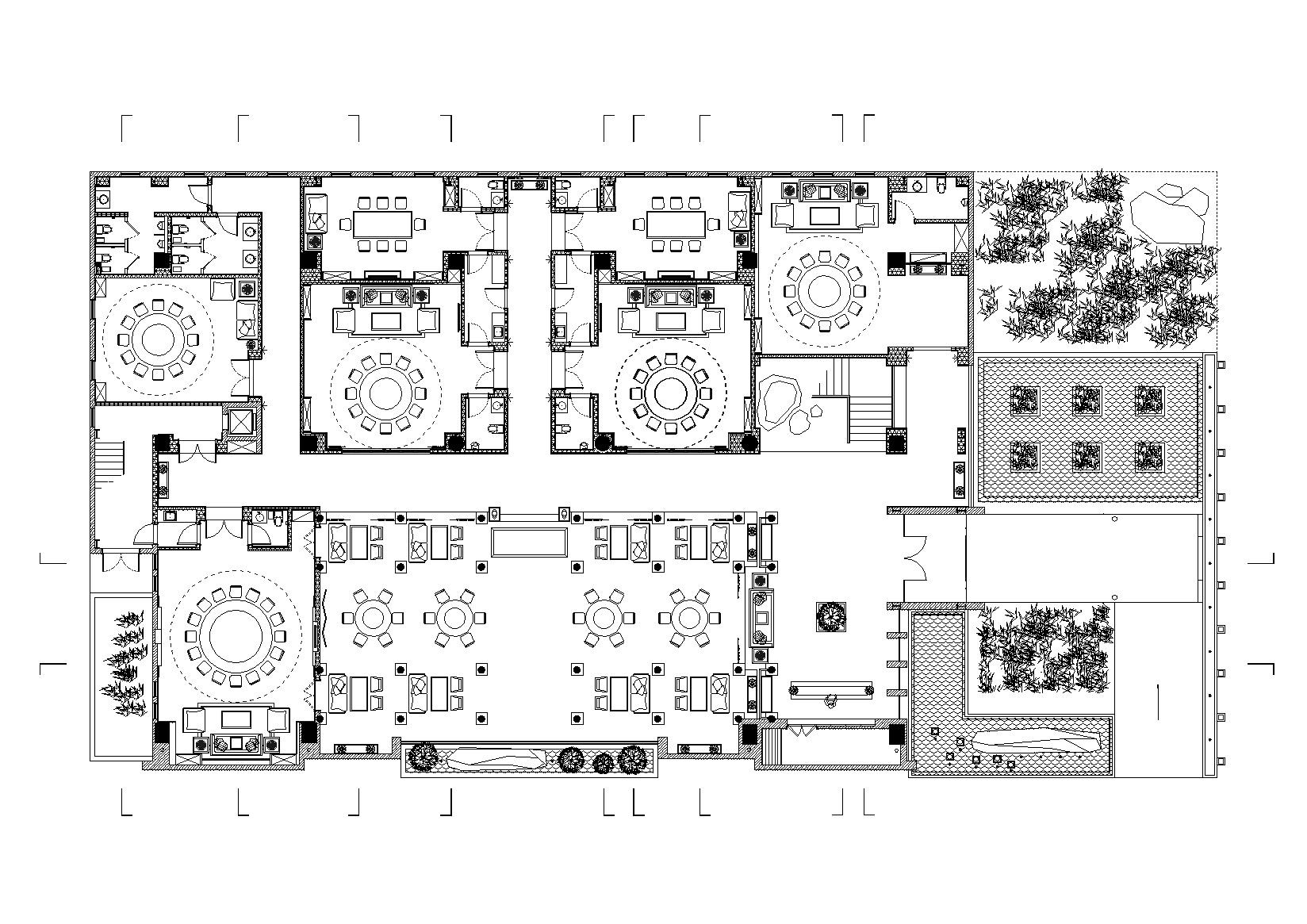 [郑州]苏园一号室内外装饰工程施工图+效果