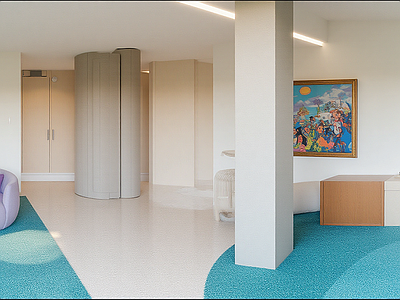 现代幼儿园内部