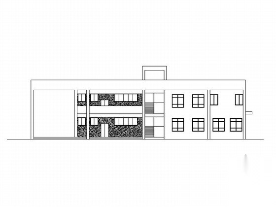 2班小型现代幼儿园建筑施工图