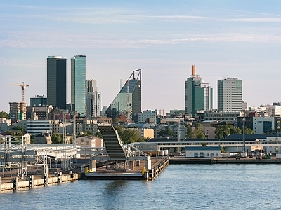 外景都市风景 白天城市外景