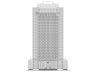 [山东]济宁市地税局综合办公楼建筑施工图