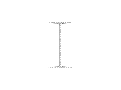景观灯具详图 工字钢