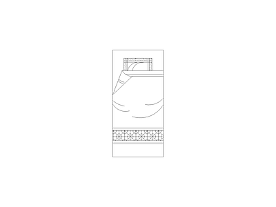 床 平立面图图块平面图块