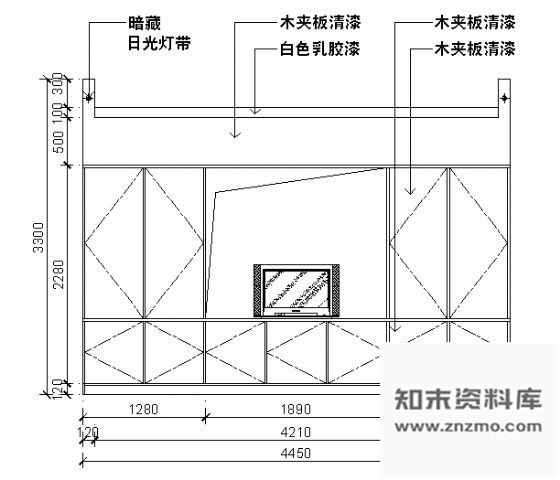 图块/节点餐厅包间立面