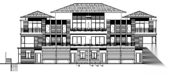 万科丹堤11号楼建筑方案图