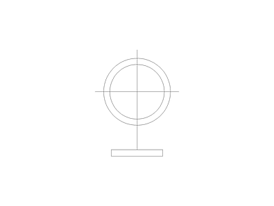 灯具图块 建筑卫生间设计标准图块