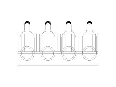 柜子 酒窖酒柜图块