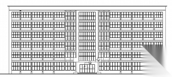 [毕业设计]郑州市人大附中框架结构六层综合办公楼建筑施...