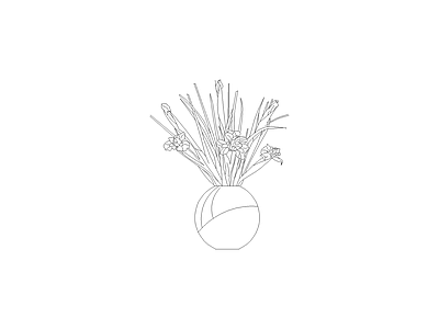 种绿植盆栽图块 植物
