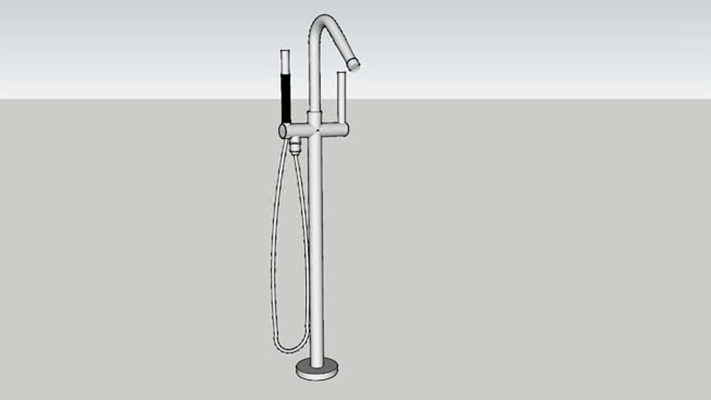水龙头 草图大师模型