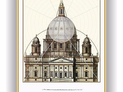 现代建筑装饰画 现代抽象装饰画